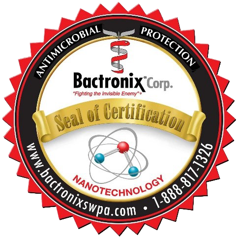 Certified Disinfected and Odor Free