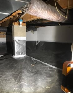Vapor Barriers for Crawl Spaces Installed
